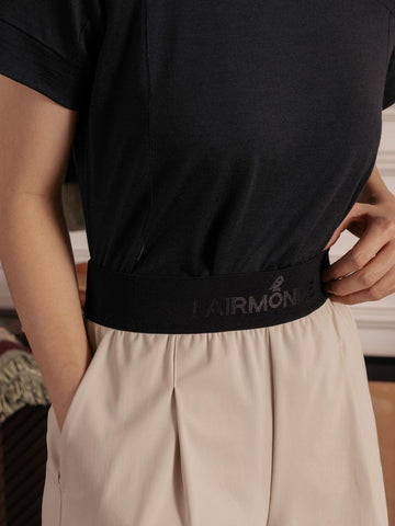 pull-on-tailored-shorts | cream | Golf Shorts | Fairmonde Golf