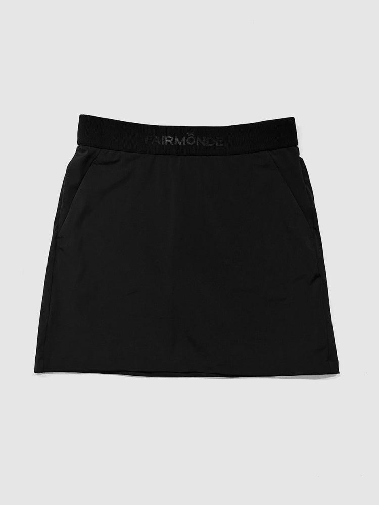 Double Pocket Skort - Black