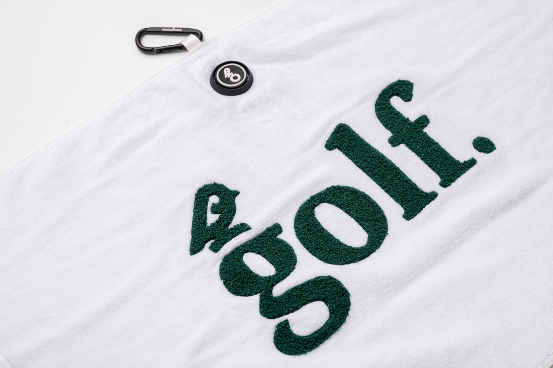 GGG X Fairmonde Magnetic Golf Towel - Green